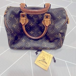 Authentic Louis Vuitton Speedy 25 Handbag
